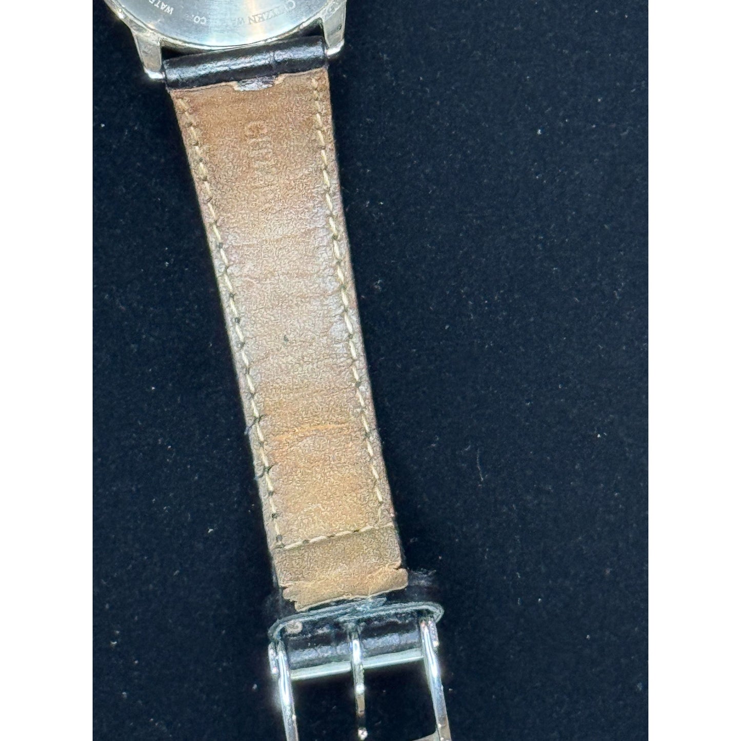 Citizen Stiletto AR1060-09A Men’s Eco-Drive Watch – Ultra-Slim Stainless Steel, White Dial, Sapphire Crystal – Rare Model